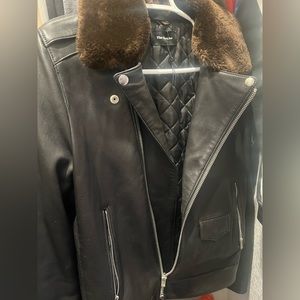 The Kooples men’s leather jacket
